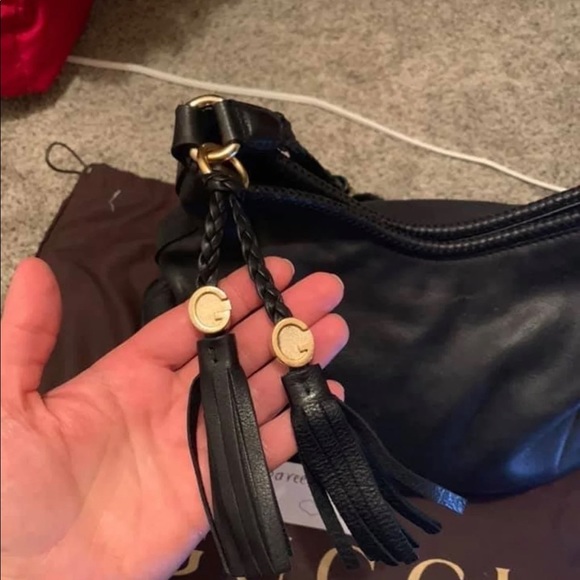 Gucci leather hobo bag - Picture 2 of 9